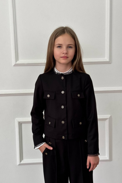 Жакет Tammi 1Ш92-25/2 черный - фото 5