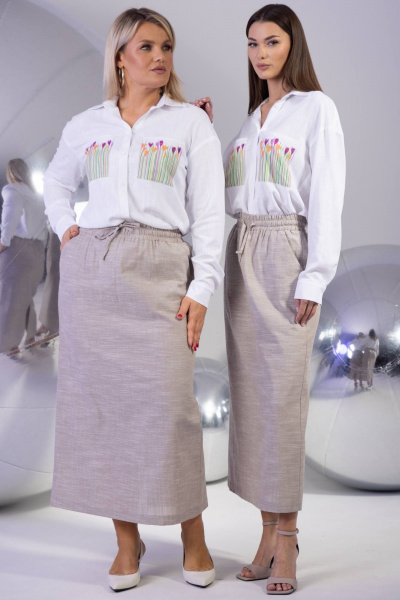 Рубашка, юбка Kivviwear 43214322.02 - фото 8