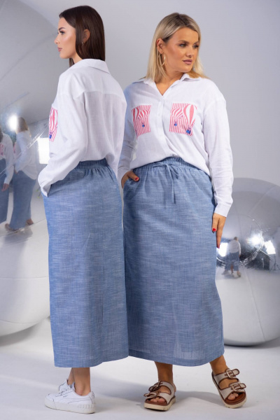Рубашка, юбка Kivviwear 43214322.03 - фото 9