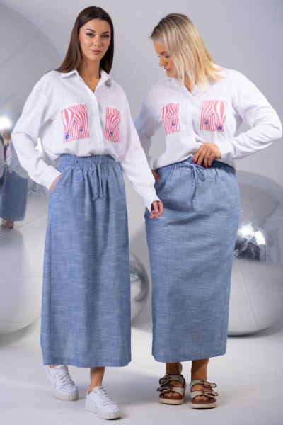 Рубашка, юбка Kivviwear 43214322.03 - фото 5