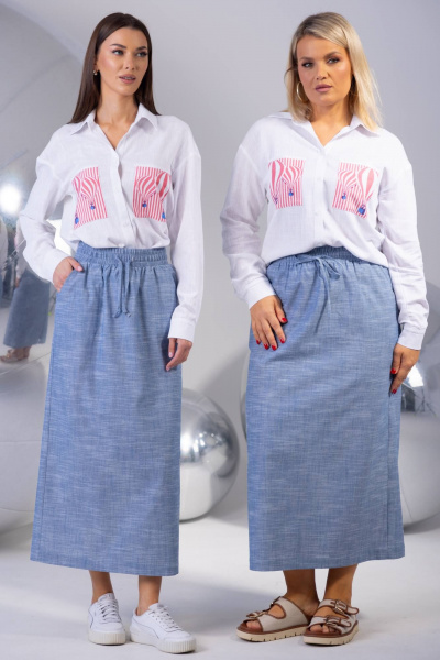 Рубашка, юбка Kivviwear 43214322.03 - фото 3