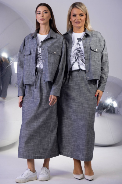 Жакет, юбка Kivviwear 43234322.01 - фото 6