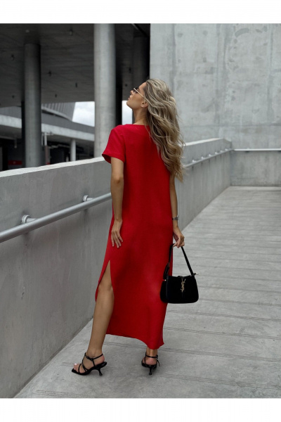 Платье Dilana VIP 2100 красный - фото 22