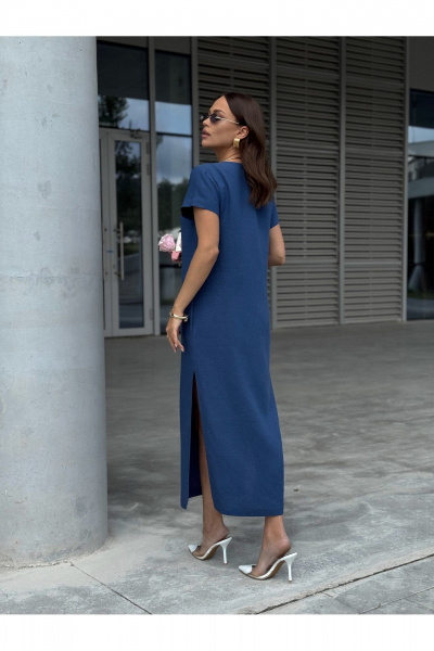 Платье Dilana VIP 2100 синий - фото 24