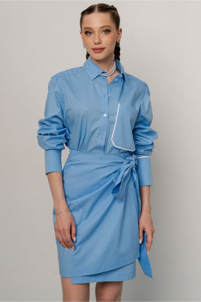 Юбка JRSy 2583 голубой - фото 3