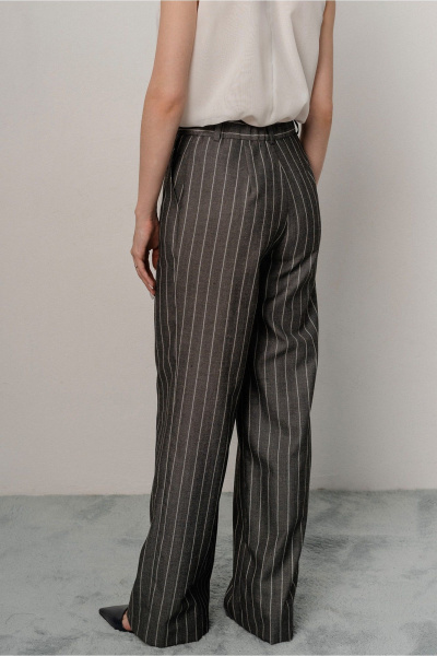 Брюки JRSy 2592 серый_полоса - фото 5