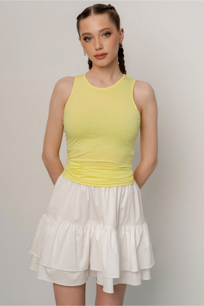 Джемпер JRSy 2593 лимонный - фото 1