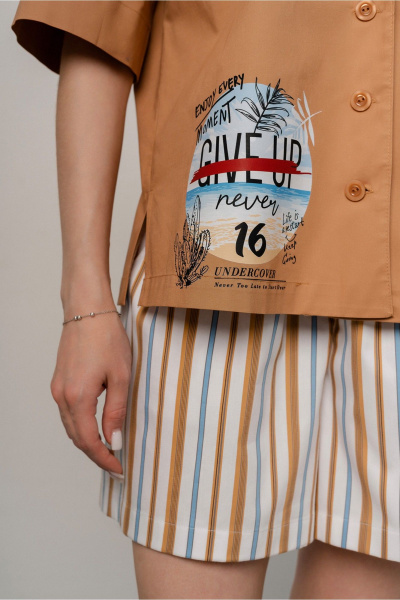 Жакет JRSy 2605 песочный - фото 3