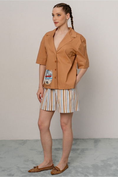 Жакет JRSy 2605 песочный - фото 2