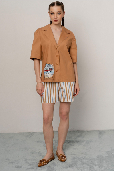 Жакет JRSy 2605 песочный - фото 1