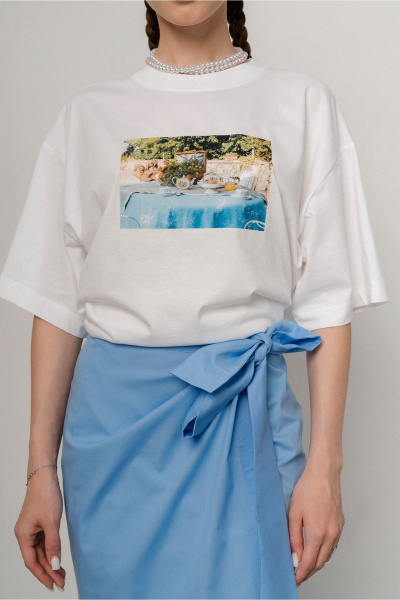 Джемпер JRSy 2611 белый - фото 4