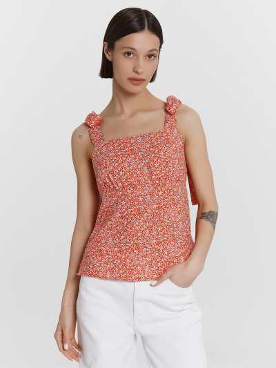 Топ Mark Formelle 112901/24-33233П-9 белые_цветы_на_фиесте - фото 9