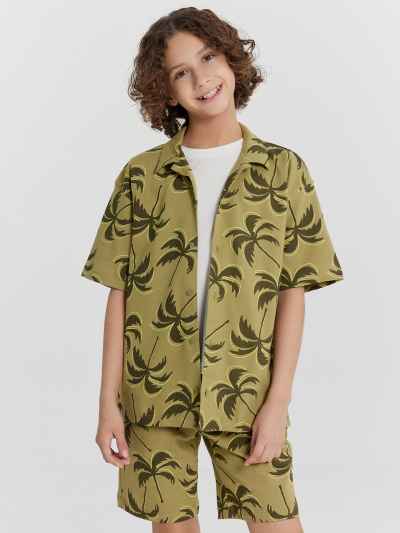 Рубашка Mark Formelle 113445/24-31872П-11 пальмы_на_кедре - фото 18