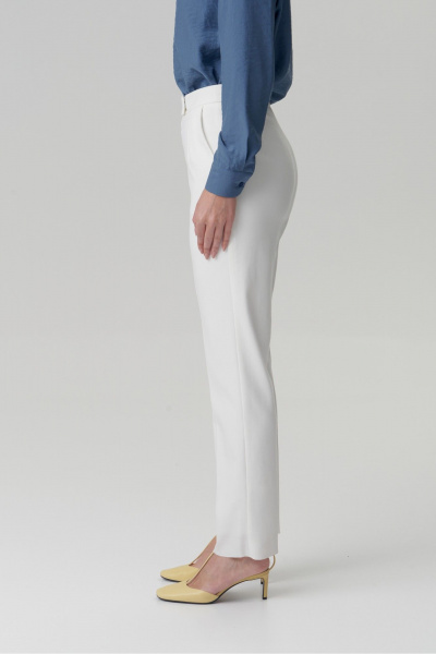 Брюки HELEN BIRCH В013b молочный - фото 3