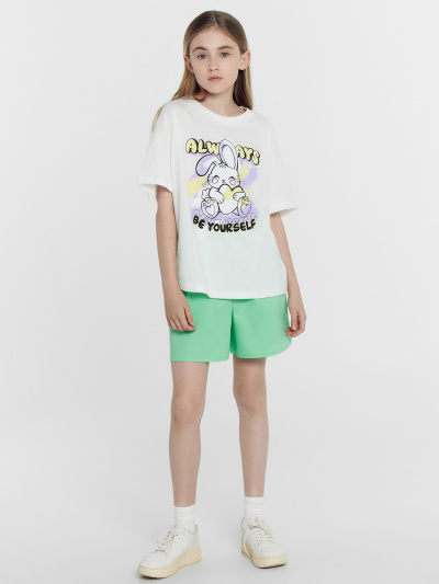 Футболка Mark Formelle 117843-2/25-37581П-0 белый_граффити_на_лаванде - фото 9