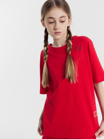 Футболка Mark Formelle 117913/24-25439П-0 красный_печать_2_сл_на_пол_ТП_Д - фото 14