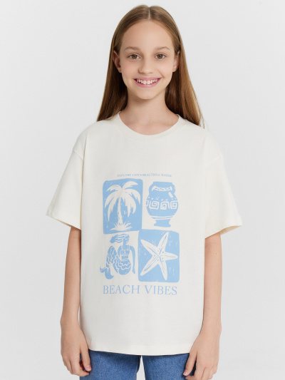 Футболка Mark Formelle 117915/24-26206П-0 молочный_печать1_3_сл_на_пол - фото 10