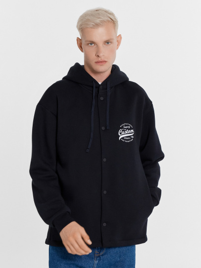 Толстовка Mark Formelle 121171/1/24-3966П-7П черный_печать1_1_сл_на_ЛВ_дет_пер - фото 15