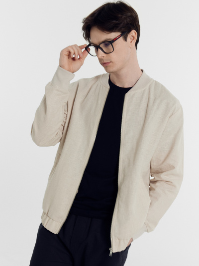 Бомбер Mark Formelle 121193/1/24-3692Ц-9 суровый - фото 14