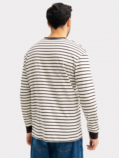 Лонгслив Mark Formelle 121811/1/24-3682П-0 молочно_шоколадная_полоска - фото 16