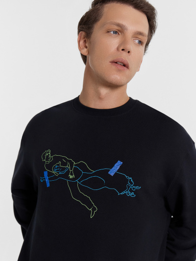 Свитшот Mark Formelle 121865/1/24-3582П-7(3) черный_печать2_3_сл_на_пол_1_сл_ВНУТР_стор_спин - фото 18