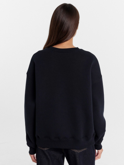 Свитшот Mark Formelle 122813/1/24-31286П-7П черный_печать7_3_сл_на_пол - фото 15