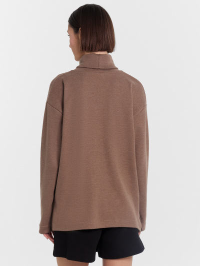 Джемпер Mark Formelle 122899/24-33361Ц-26 кофейный_меланж_5364_D - фото 30