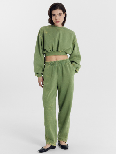 Свитшот Mark Formelle 122928/1/22/ОБР25580П-7П водяная_лилия_ACID_009.1А_Эйсид - фото 14