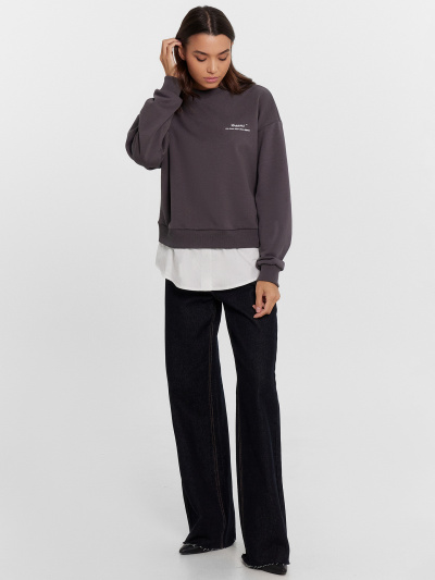 Свитшот Mark Formelle 122973/24-30356П-7 сухой_асфальт_печать_1_сл_на_пол - фото 105