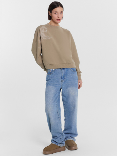 Свитшот Mark Formelle 122982/24-29352Ц-7-2 песок_527_вышивка - фото 105