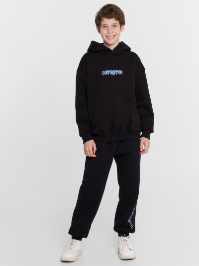 Худи Mark Formelle 123416/24-31049П-7П черный_печать_2_сл_на_пол_2_сл_на_спинке - фото 118