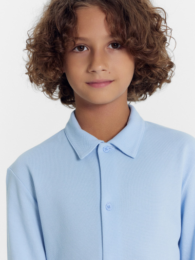 Рубашка Mark Formelle 123432/1/24-27469Ц-11 голубой - фото 12