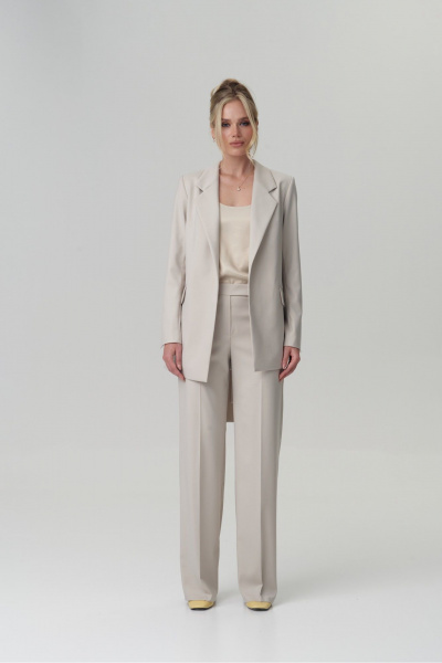 Брюки HELEN BIRCH B002 светло-серый - фото 3