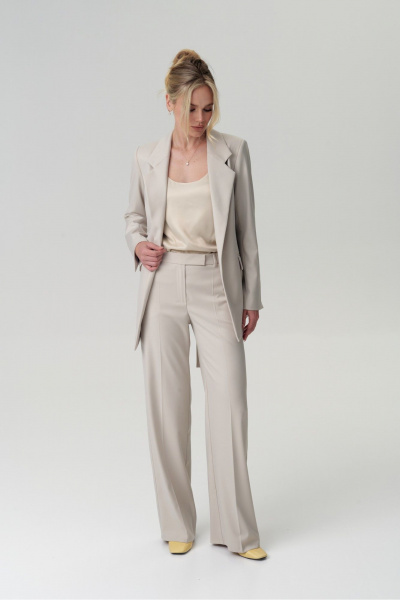 Брюки HELEN BIRCH B002 светло-серый - фото 2