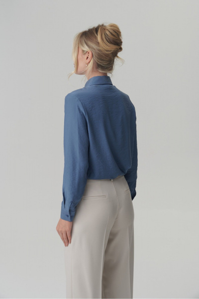 Блуза HELEN BIRCH Bl024с индиго - фото 6