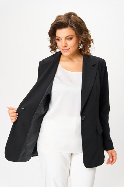 Жакет ANASTASIA MAK 1248 черный - фото 13