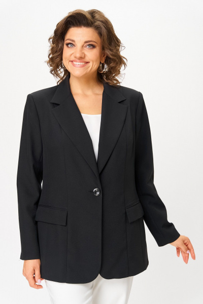 Жакет ANASTASIA MAK 1248 черный - фото 11