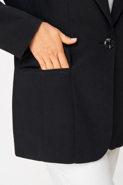 Жакет ANASTASIA MAK 1248 черный - фото 6