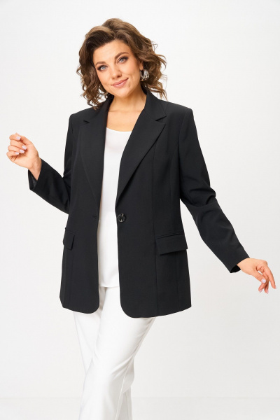 Жакет ANASTASIA MAK 1248 черный - фото 3