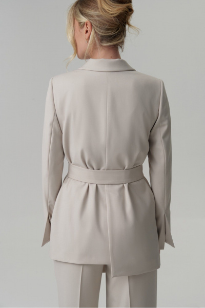 Жакет HELEN BIRCH J030 светло-серый - фото 4