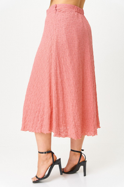 Жилет, юбка ANASTASIA MAK 1251 молочный+лосось - фото 8