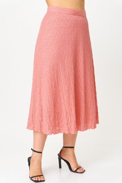 Жилет, юбка ANASTASIA MAK 1251 молочный+лосось - фото 7