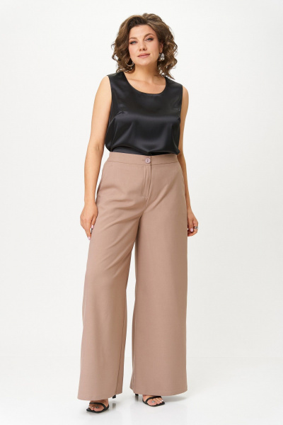 Брюки, жакет ANASTASIA MAK 1283 капучино - фото 11