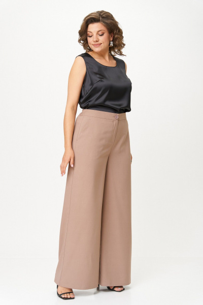 Брюки, жакет ANASTASIA MAK 1283 капучино - фото 10