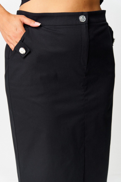 Жакет, юбка ANASTASIA MAK 1292 черный - фото 8