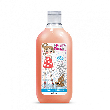 Гель для душа Belita Belita Girls-Гель д/душа <Пенная вечеринка>.Для девочек 7-10 лет - фото 1