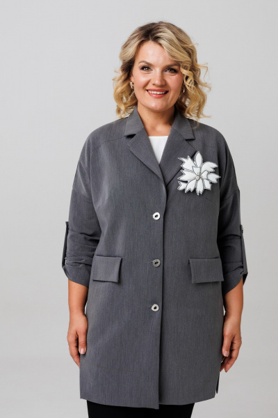 Жакет BRELA 2427 серый - фото 9