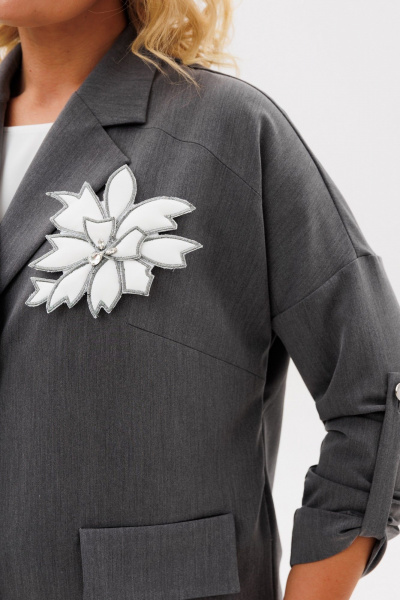 Жакет BRELA 2427 серый - фото 7