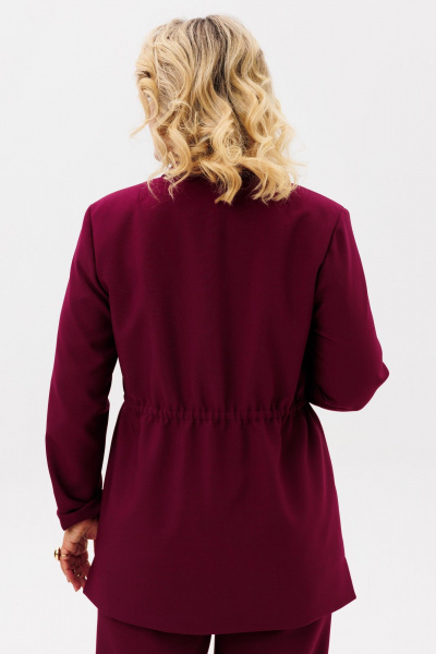 Брюки, жакет BRELA 2424 бордовый - фото 13