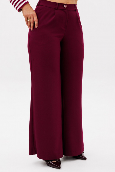 Брюки BRELA 2423 бордовый - фото 1